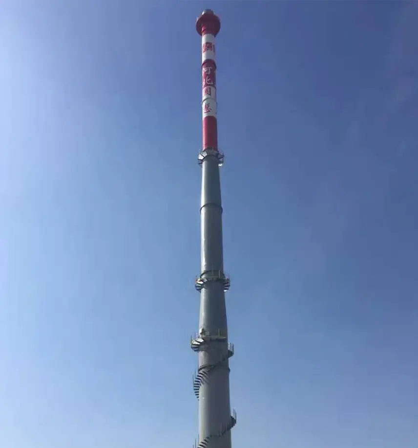 metal pipe chimney