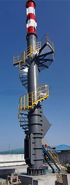 20m Self Supporting Steel Chimney