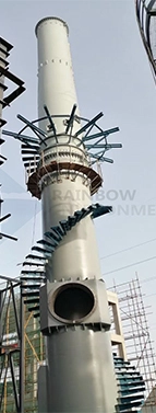 50m*1800mm Self Supporting Steel Chimney