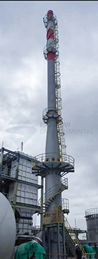 50m*1300mm Self Supporting Steel Chimney