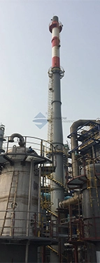 60m*1200mm Sleeve Self-Standing Steel Chimney