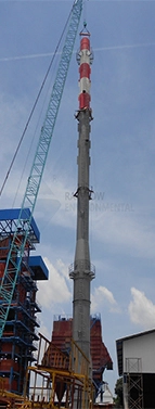 80m*3000mm Self Supporting Steel Chimney