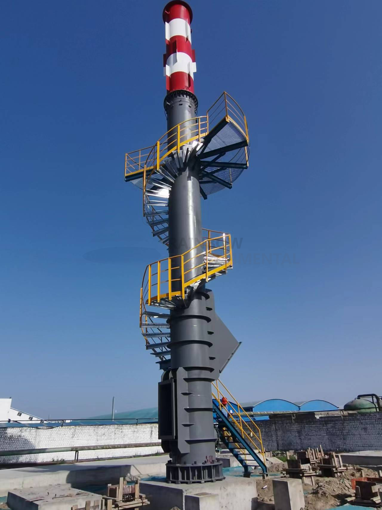 20m Self Supporting Steel Chimney