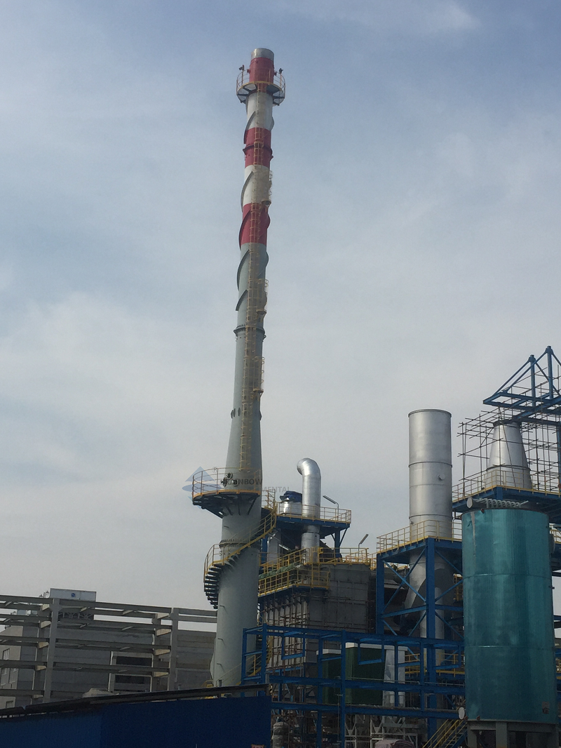 50m Sleeve Self-Standing Steel Chimney