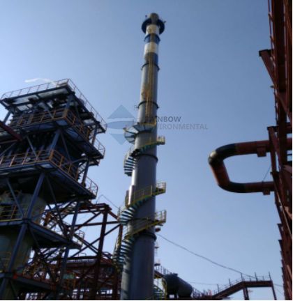 60m*1000mm Sleeve Self-Standing Steel Chimney