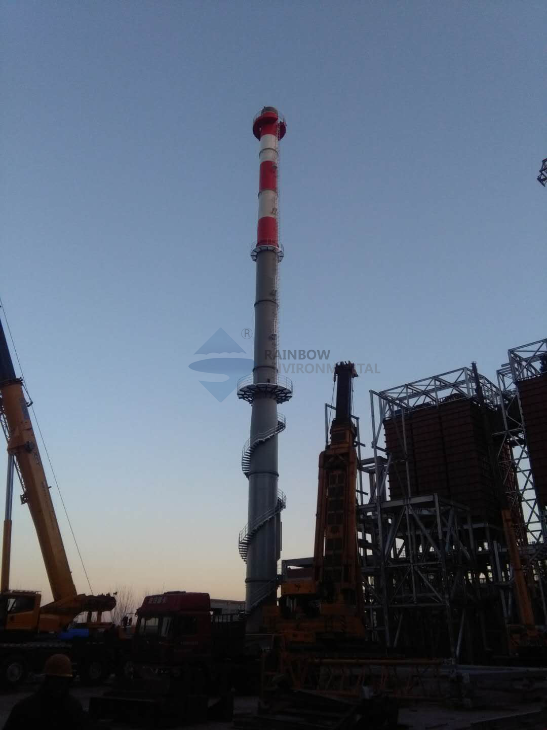 Vietnam 80m FRP Steel Stack