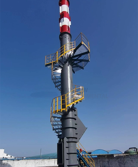 20m Self Supporting Steel Chimney