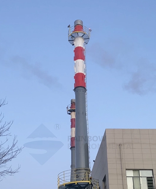 35m Self Supporting Steel Chimney