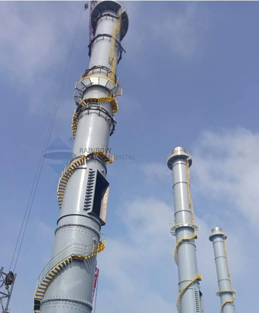 7x70m Sleeve Self-Standing Steel Chimney