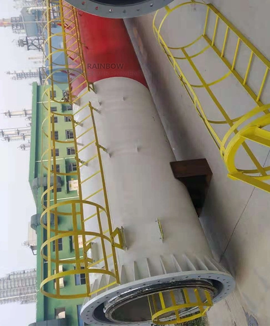 80m Sleeve Self-Standing Steel Chimney Project